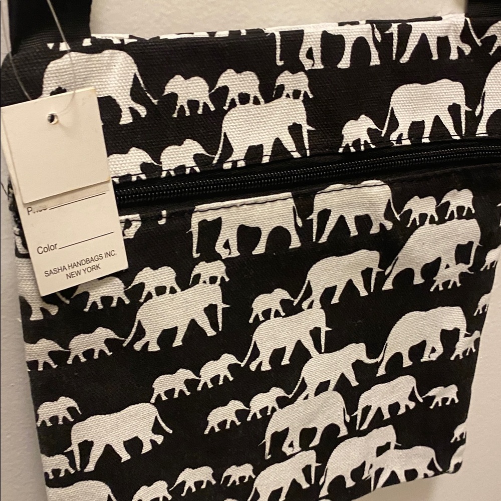 Sasha Elephant  Print Women's Crossbody Bag
